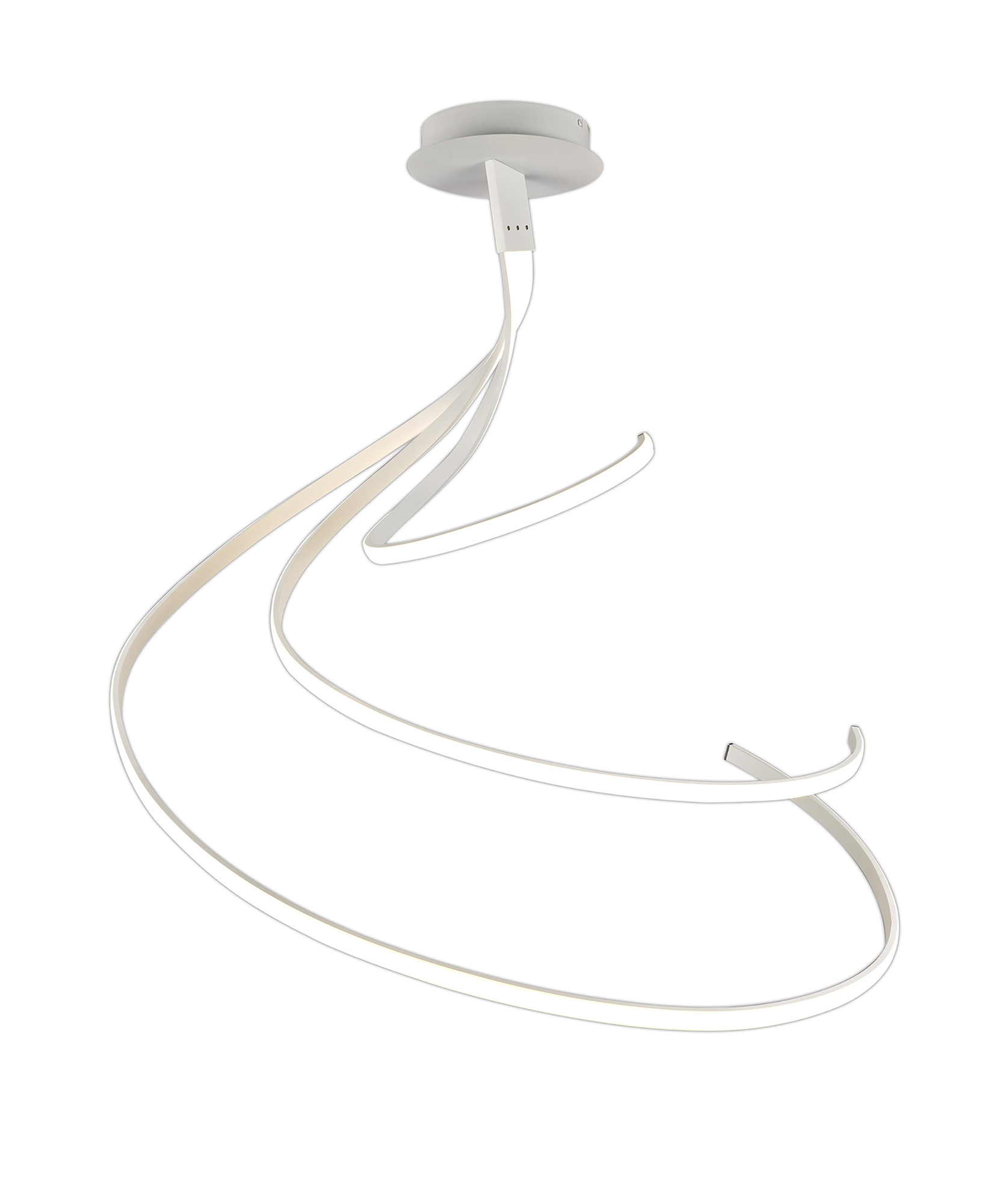 M6007K  Nur Blanco XL 80W LED Semi Flush
